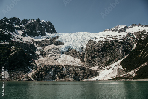 glaciers on the bay