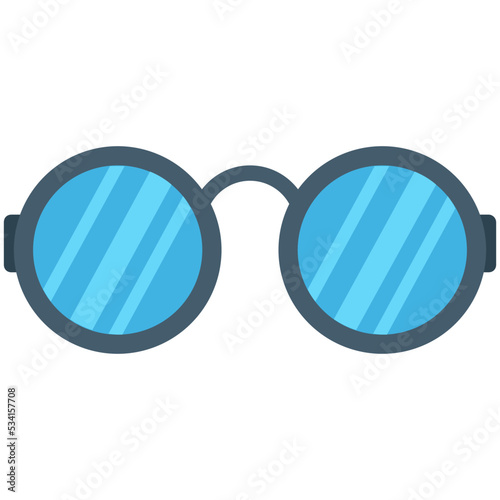 Sunglasses Colored Vector Icon
