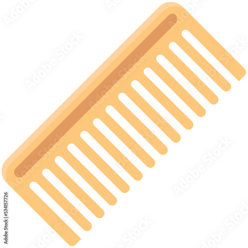 Comb Colored Vector Icon 