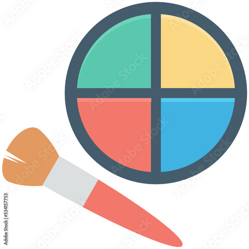 Eye Shades Colored Vector Icon