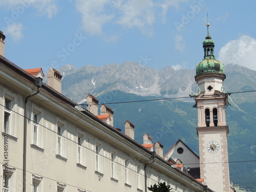 Innsbruck, ciudad austriaca situada en plena zona del Tirol. 