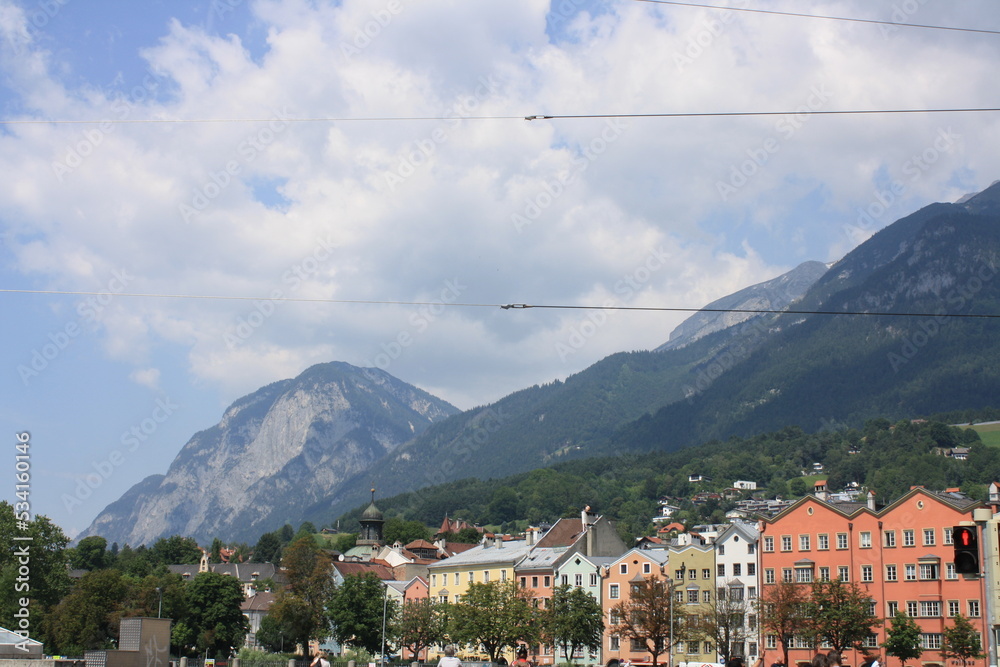 Innsbruck, ciudad austriaca situada en plena zona del Tirol. 