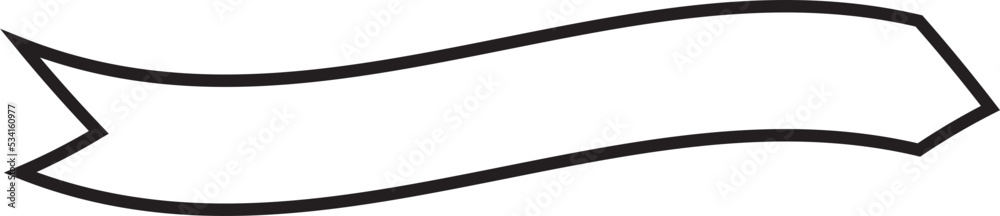 Ribbon Line Doodle Ribbon Line Doodle