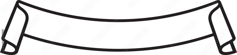 Ribbon Line Doodle Ribbon Line Doodle