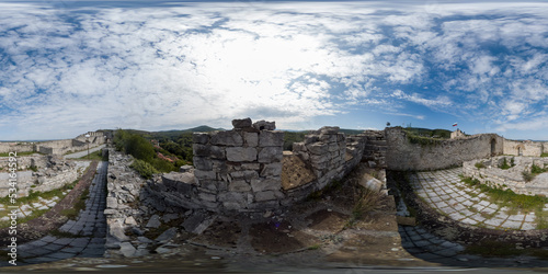 360 image of the Ancient Fortress in Lovech, Bulgaria