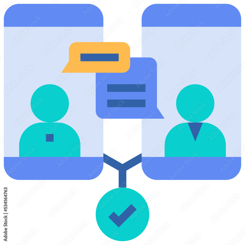 opinion modern line style icon opinion modern line style icon