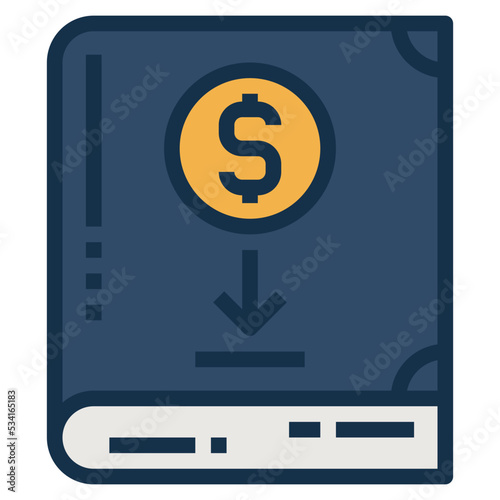 guidebook modern line style icon