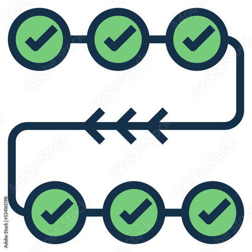 affirmation modern line style icon