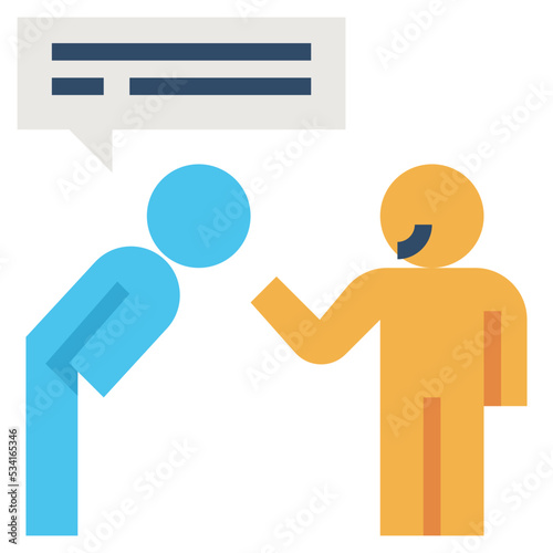 apology modern line style icon