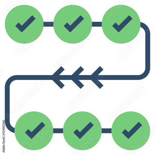 affirmation modern line style icon
