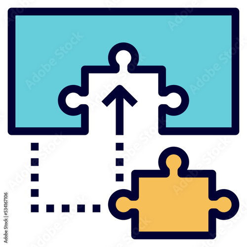 provider modern line style icon