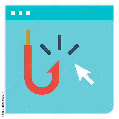 link modern line style icon