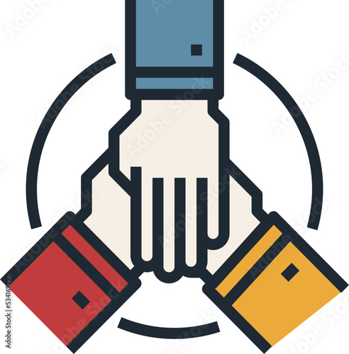 co modern line style icon