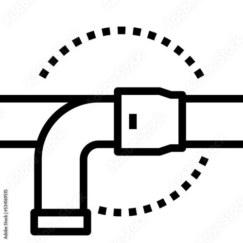 fasten modern line style icon
