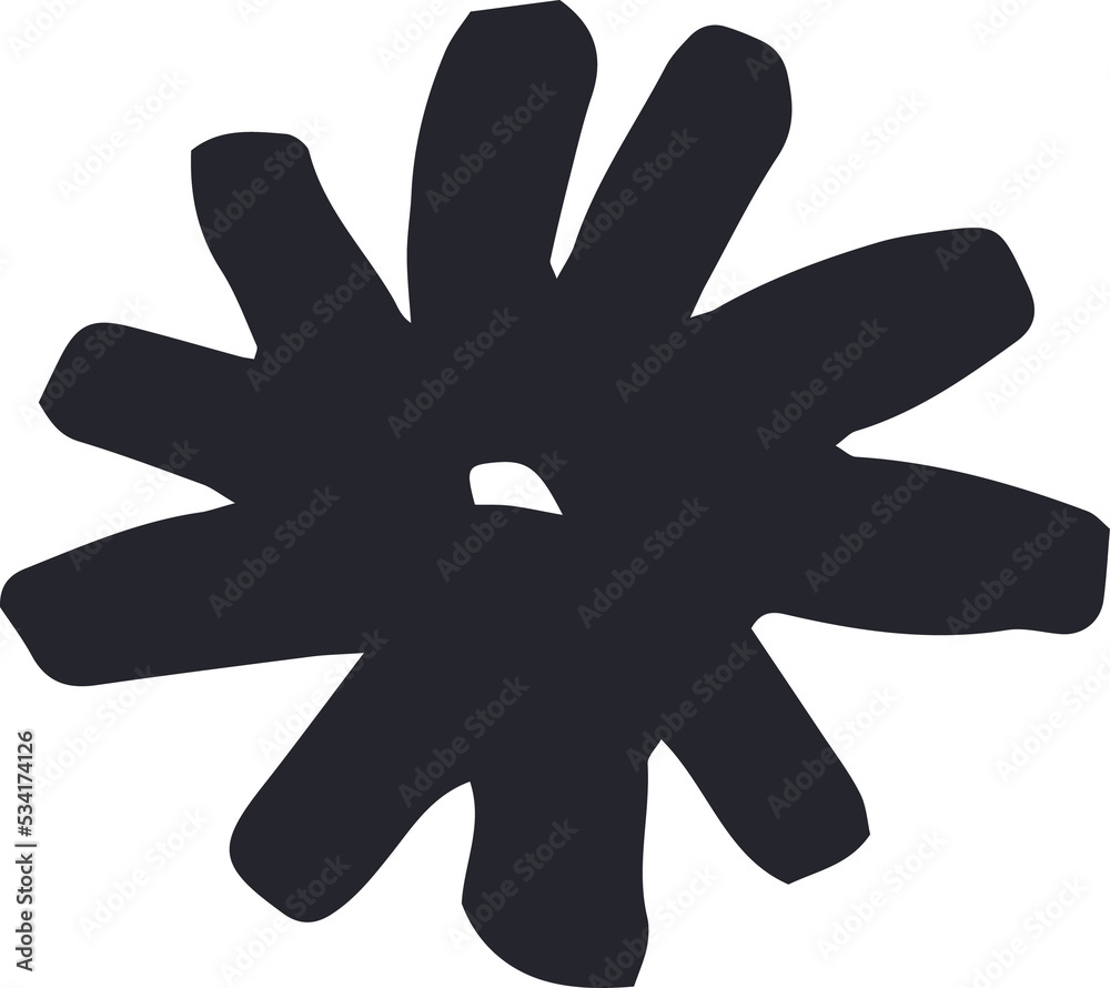Abstract hand drawn shape, bold abstract brush stroke element, contemporary object Abstract hand drawn shape, bold abstract brush stroke element, contemporary object