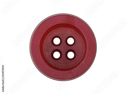 Old button on transparent background