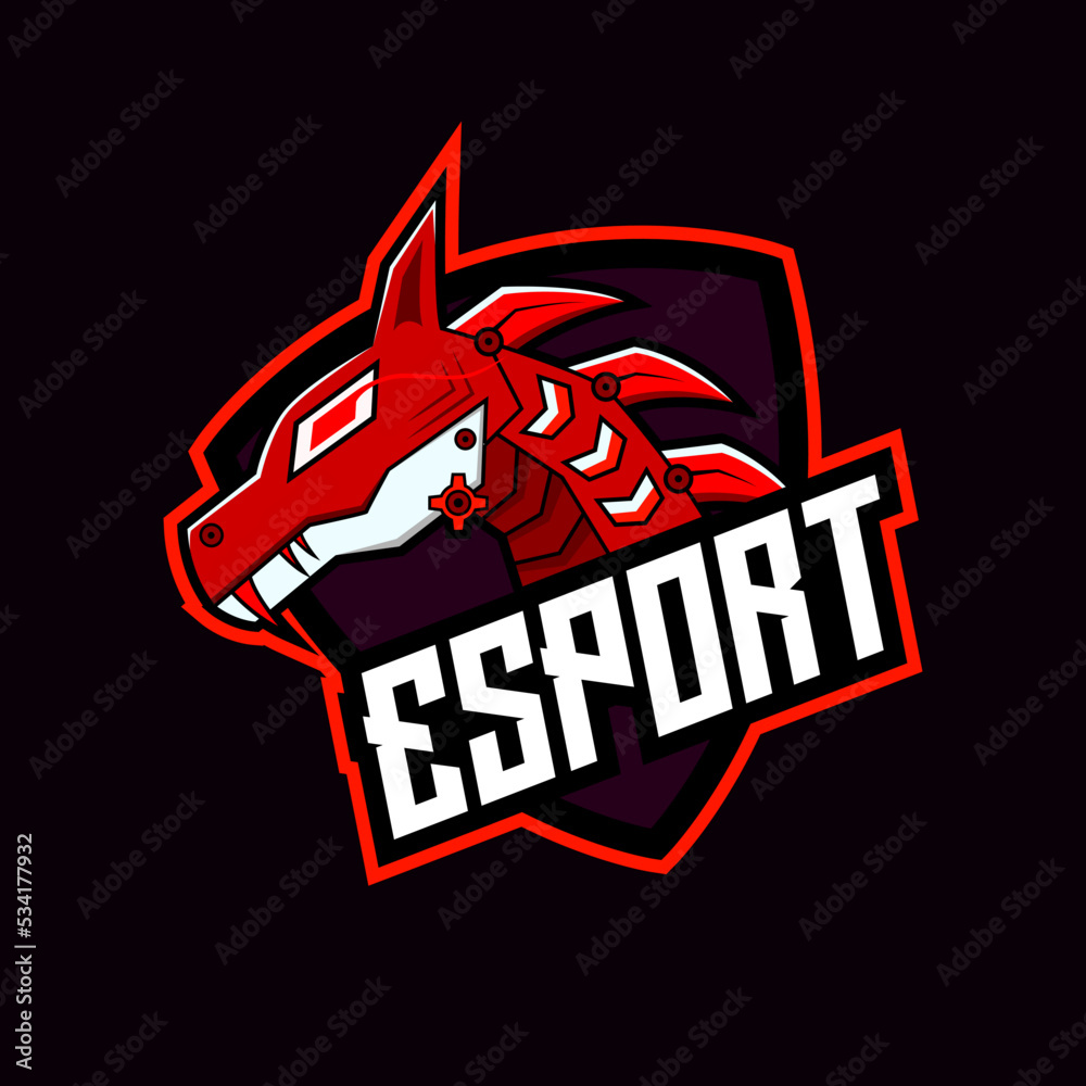 the wolf esport logo with teama mecha is good for your esport team logo or your channel and others related to esports, hope you like it, thank you..