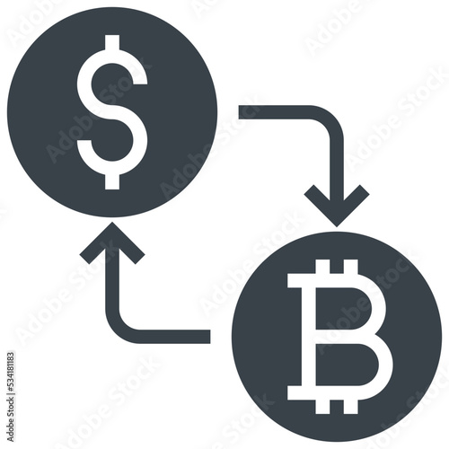 exchange modern line style icon