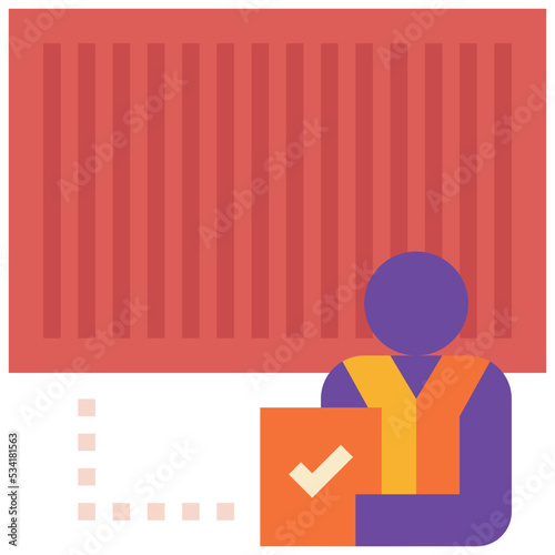 brokerage modern line style icon