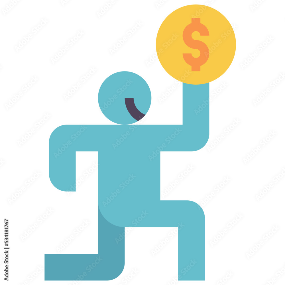 earning modern line style icon earning modern line style icon