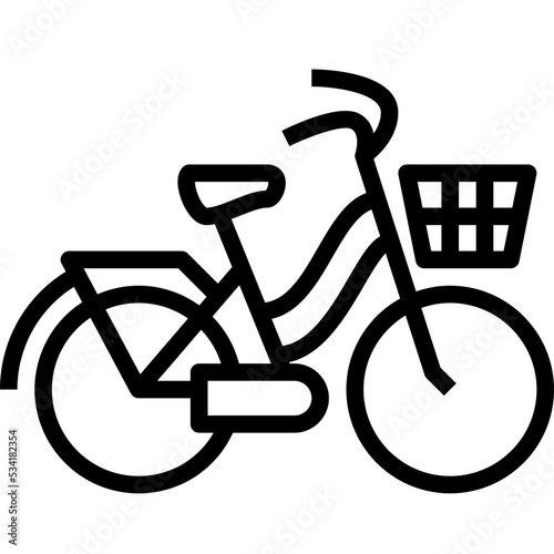 cruiser modern line style icon