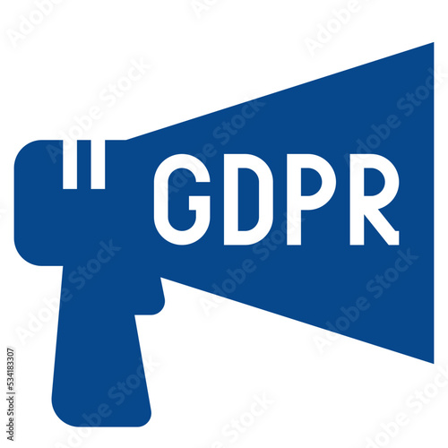 gdpr modern line style icon