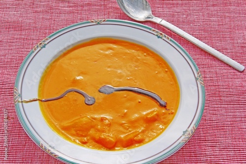 Kürbiscremesuppe