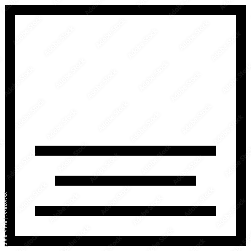 align modern line style icon align modern line style icon