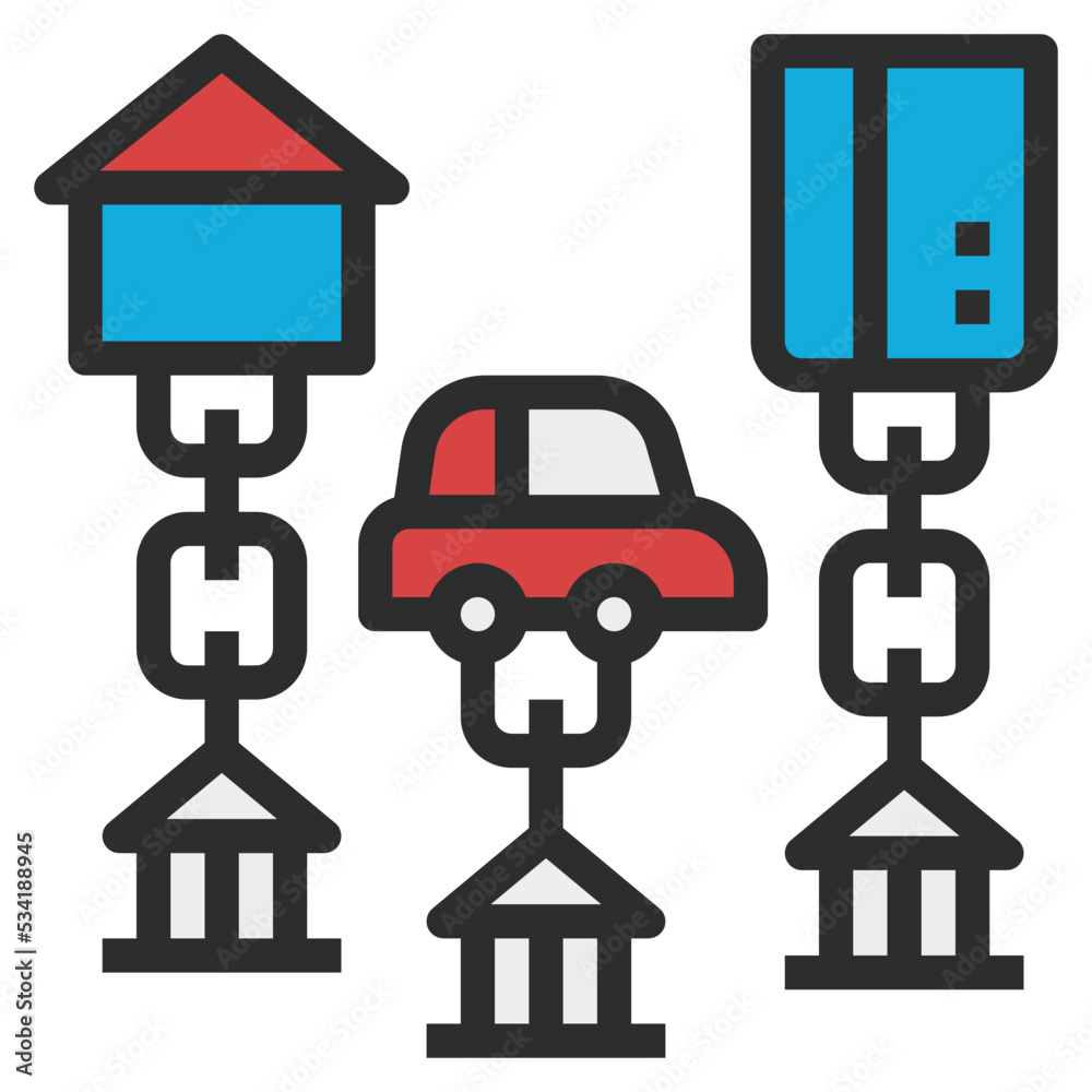 bank modern line style icon bank modern line style icon