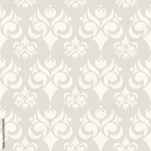 Seamless vintage wallpaper background for design.