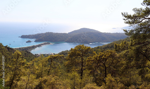 mediterranean sea view oludeniz beach