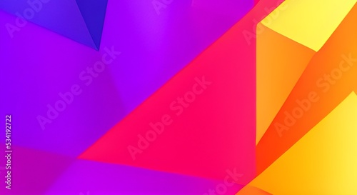 Colorful abstract geometric pattern design in retro style.