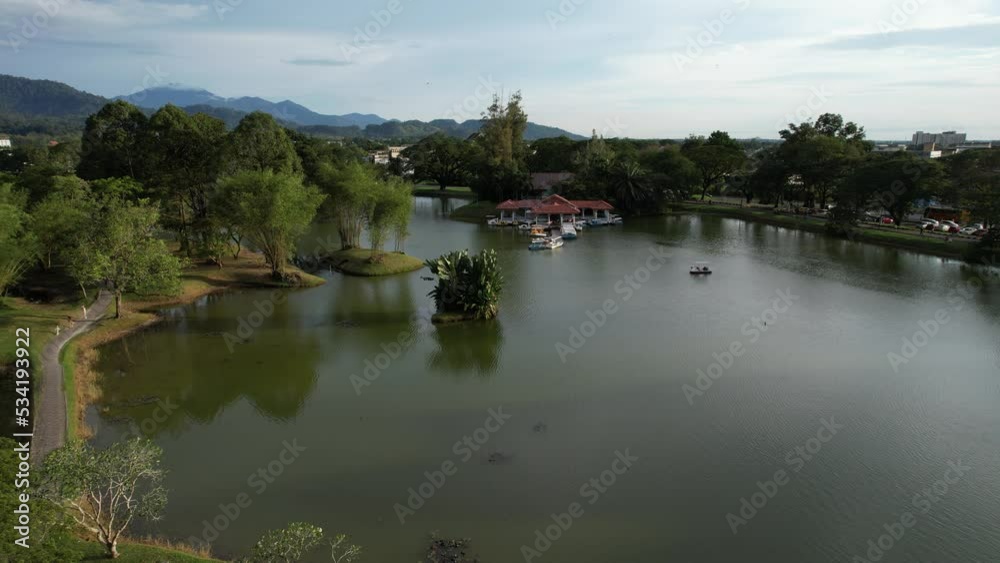 Taiping, Malaysia - September 24, 2022: The Landmark Buildings and Tourist Attractions of Taiping Taiping, Malaysia - September 24, 2022: The Landmark Buildings and Tourist Attractions of Taiping