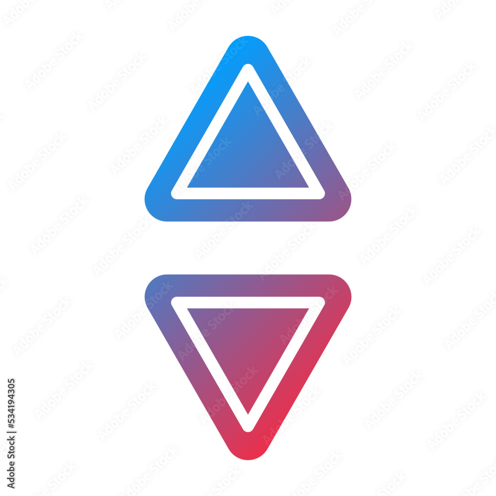Up Down Icon Style Up Down Icon Style