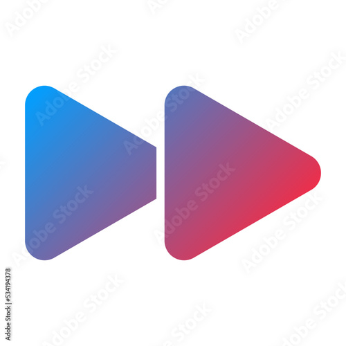 Fast Forward Icon Style