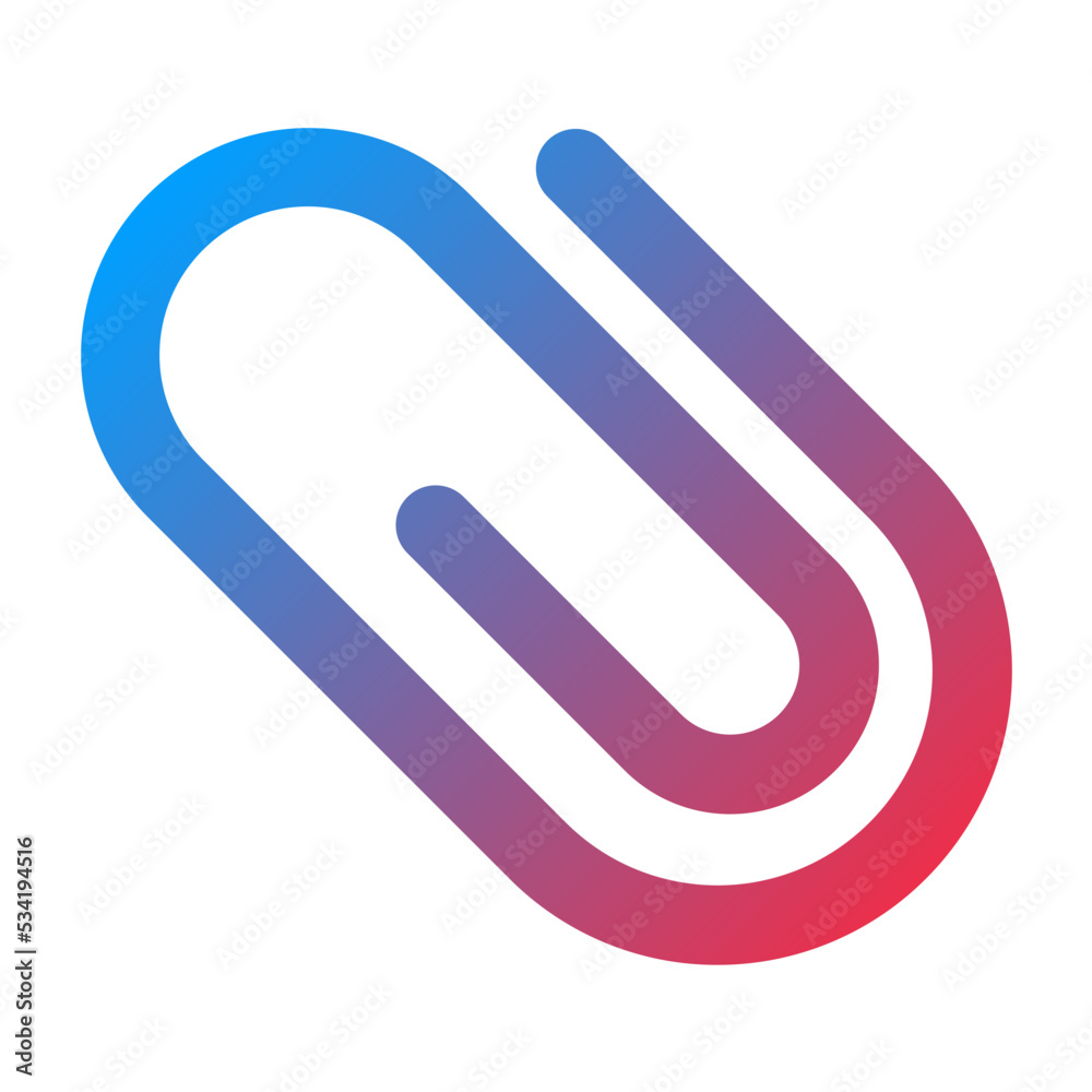Paper Clip Icon Style Paper Clip Icon Style