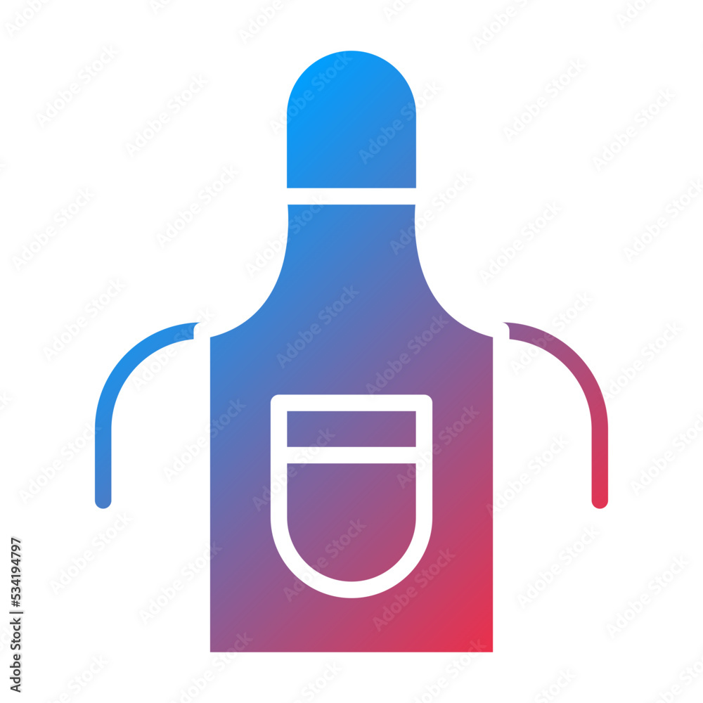 Apron Icon Style Apron Icon Style