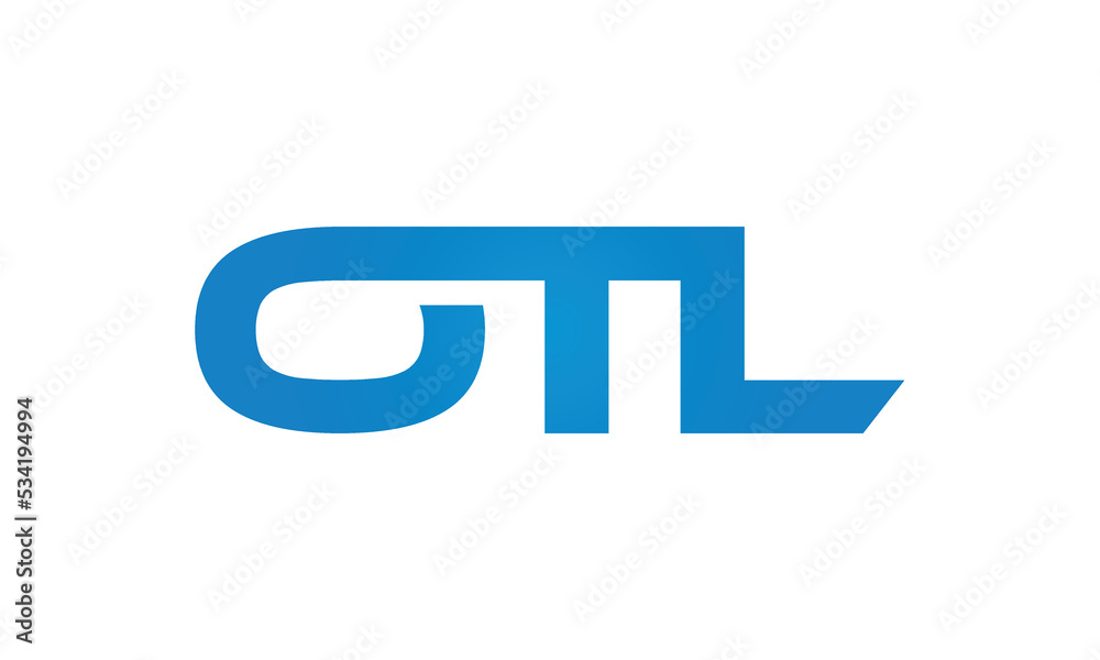 OTL monogram linked letters, creative typography logo icon OTL monogram linked letters, creative typography logo icon