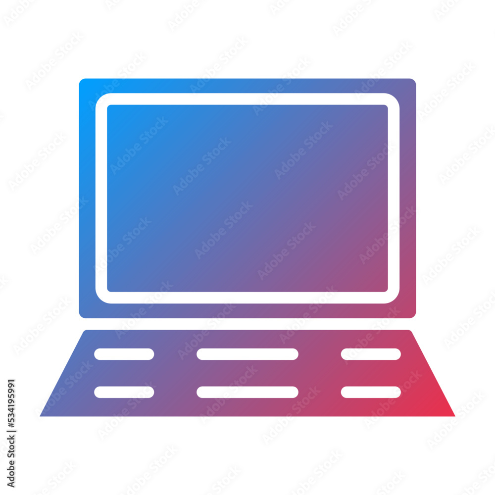 Laptop Icon Style Laptop Icon Style