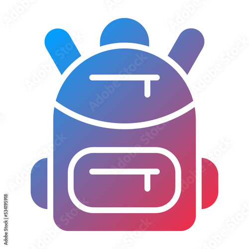 Bagpack Icon Style