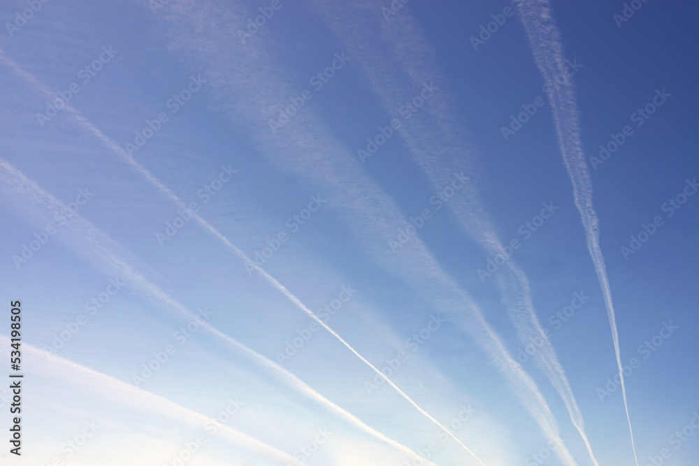 飛行機雲 飛行機雲