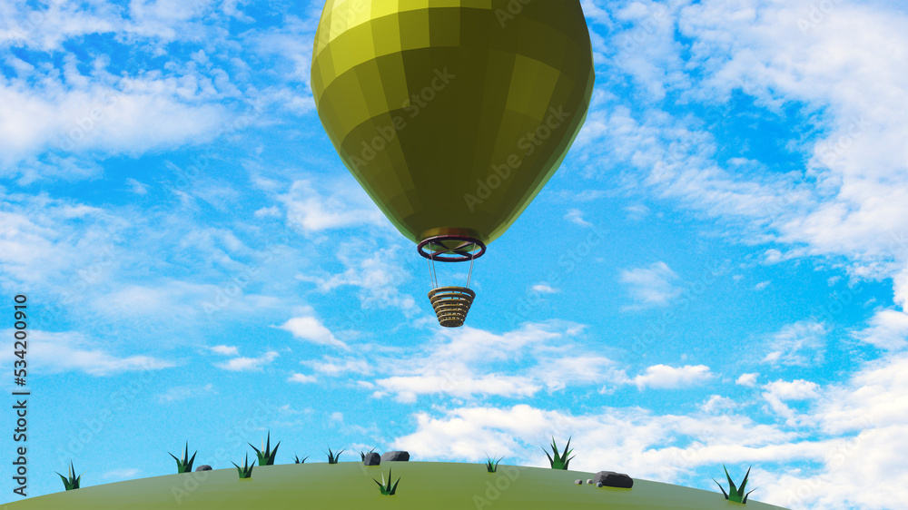 Obraz premium MONGOLFIERA