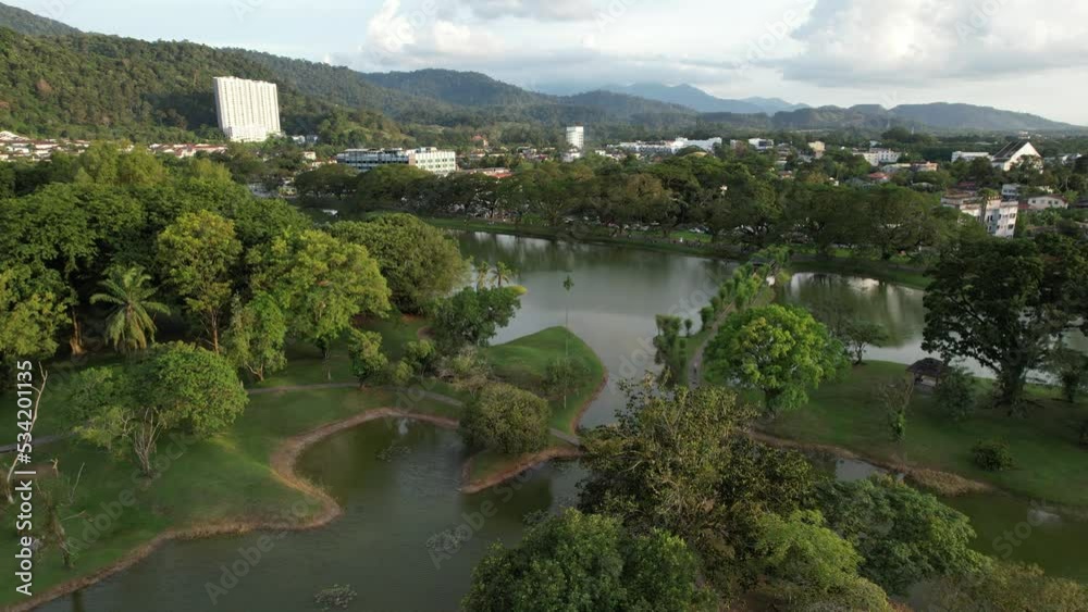 Taiping, Malaysia - September 24, 2022: The Landmark Buildings and Tourist Attractions of Taiping Taiping, Malaysia - September 24, 2022: The Landmark Buildings and Tourist Attractions of Taiping