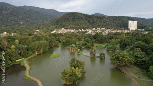 Taiping, Malaysia - September 24, 2022: The Landmark Buildings and Tourist Attractions of Taiping