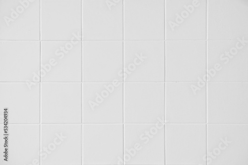 Wallpaper Mural white wall tiles bathroom kitchen texture background