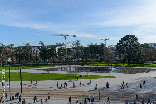 Miroir d'eau, Nantes photo