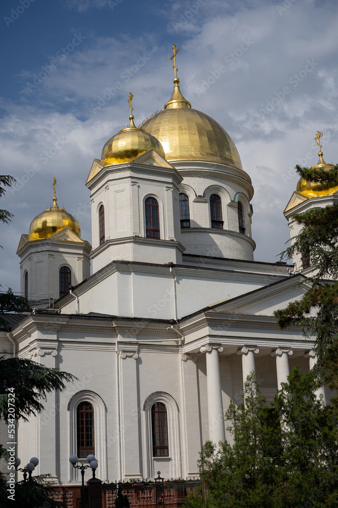 Alexander Nevsky Cathedral in Simferopol, Crimea.
