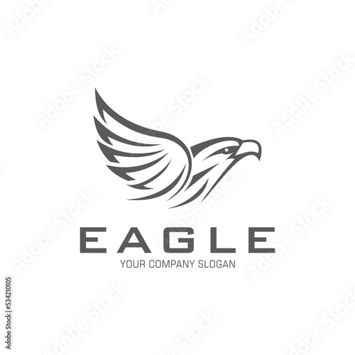 Set of Eagle Logo Vector