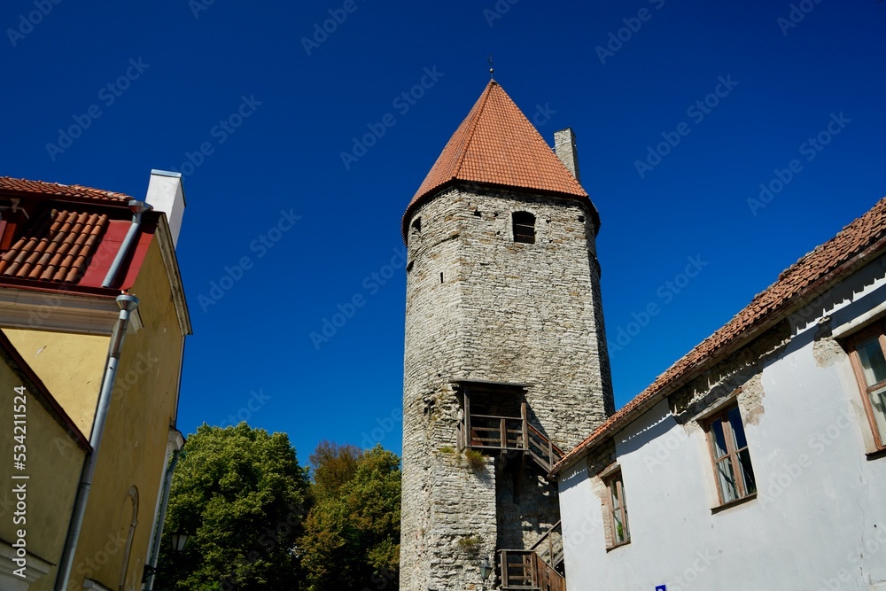 Obraz premium Tallinn Estonia 2022 August