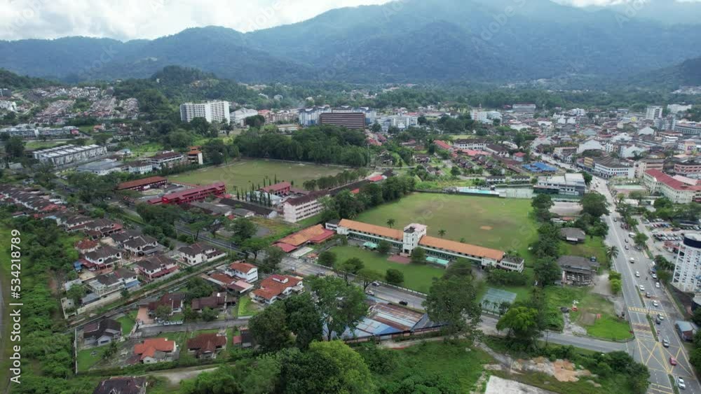 Taiping, Malaysia - September 24, 2022: The Landmark Buildings and Tourist Attractions of Taiping Taiping, Malaysia - September 24, 2022: The Landmark Buildings and Tourist Attractions of Taiping